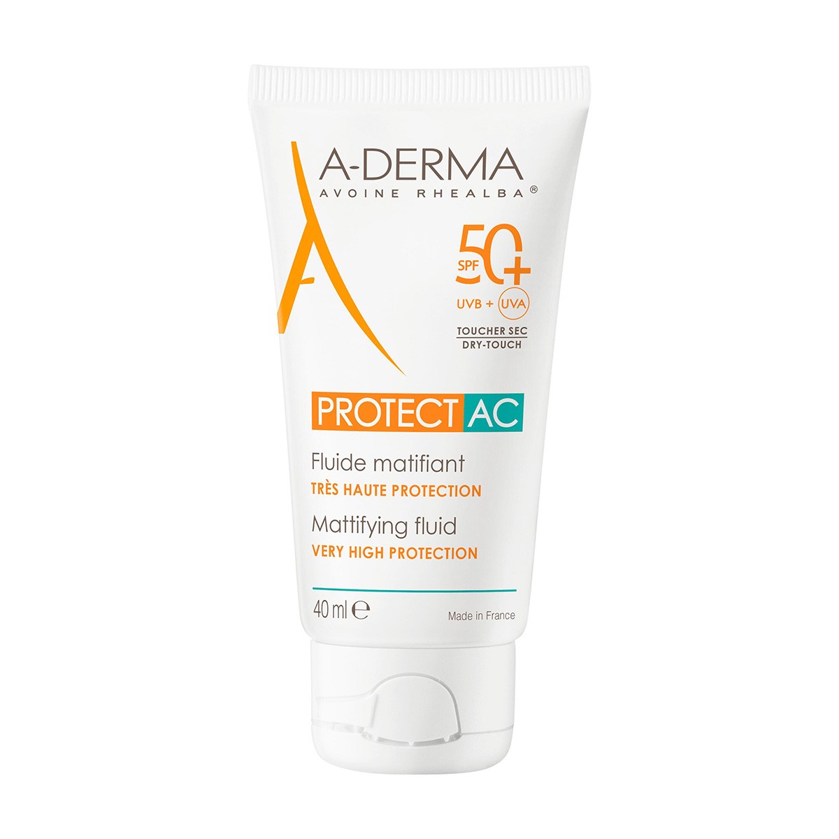 Imagen de A-Derma Protect AC fluido solar matificante spf50+ 40 ml