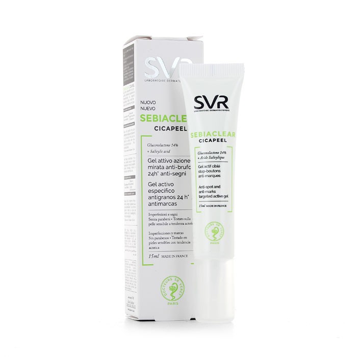 Imagen de SVR Sebiaclear cicapeel gel activo 15ml
