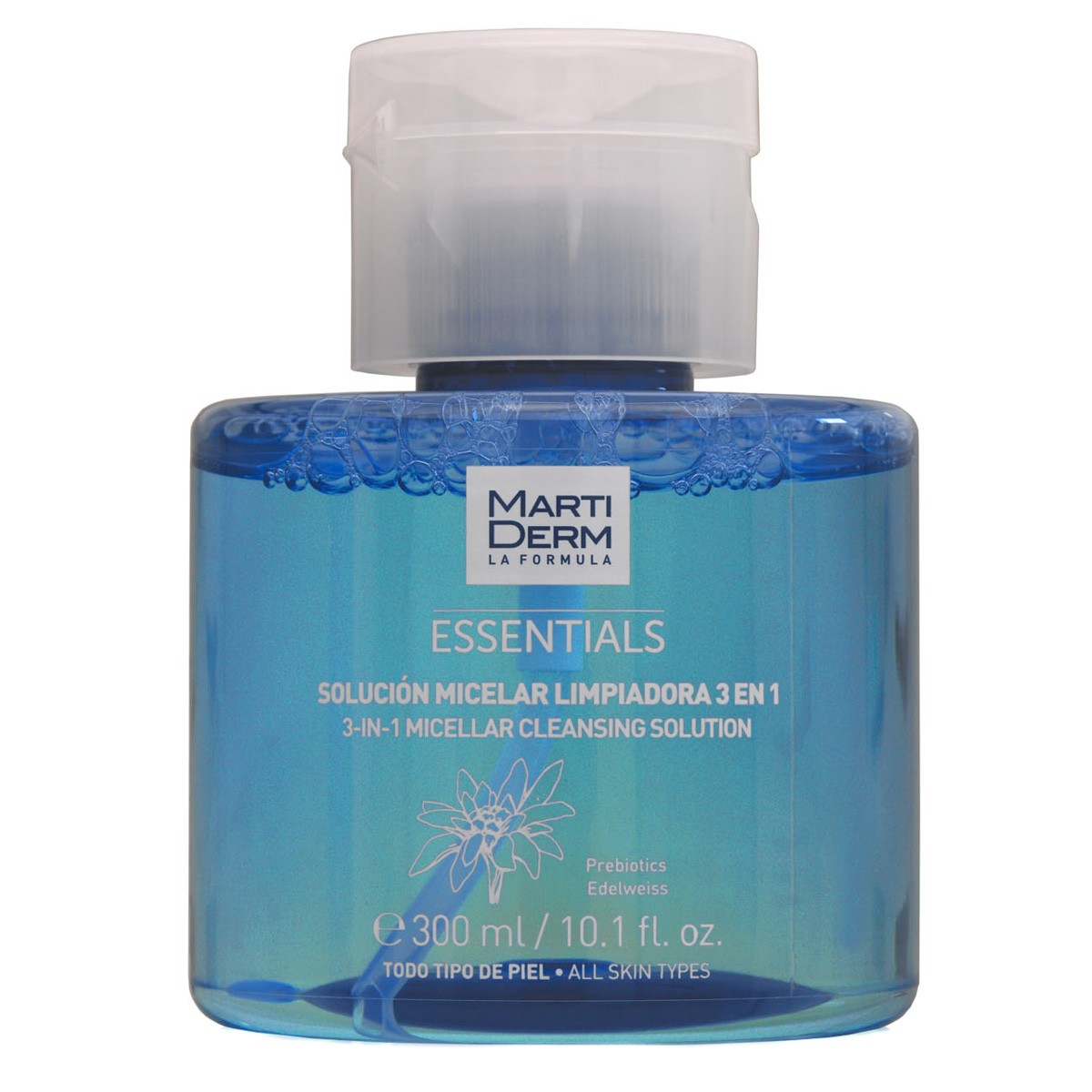 Imagen de MartiDerm Essentials Solución Micelar Limpiadora 3 en 1 - 300 ml