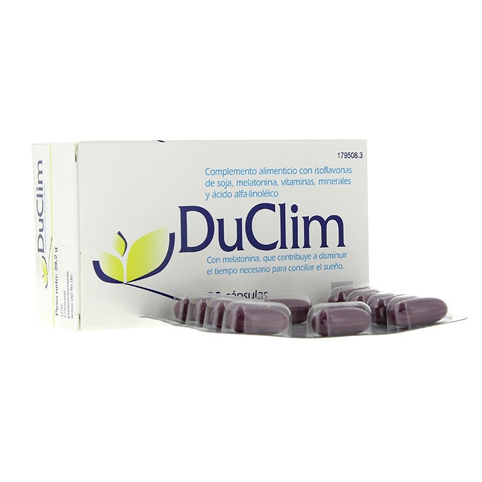 Imagen de Duclim menopausia 30 cápsulas