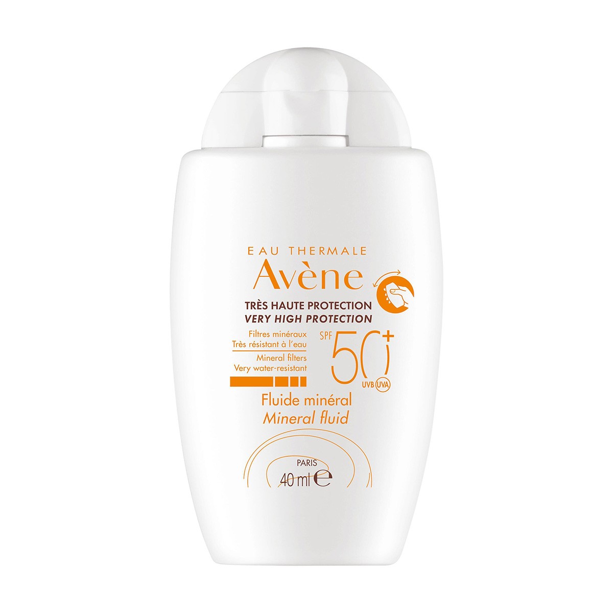 Imagen de Avene Solar fluido mineral spf50+ 40 ml