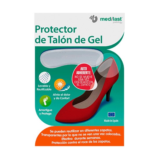 Imagen de Medilast protector de talón de gel