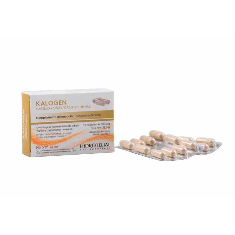 Imagen de Hidrotelial kalogen cabello y uñas 30 cápsulas