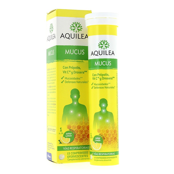 Imagen de Aquilea Mucus 15 comprimidos