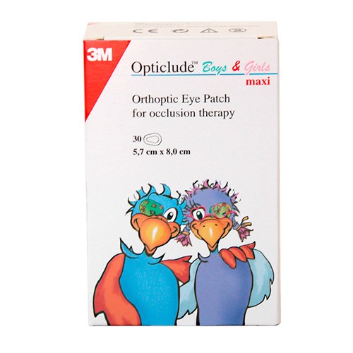 Imagen de PARCHE OCULAR OPTICLUDE DIBUJOS GDE 30 U
