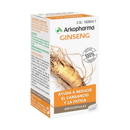 Imagen de Arkopharma ginseng bio 45 capsulas