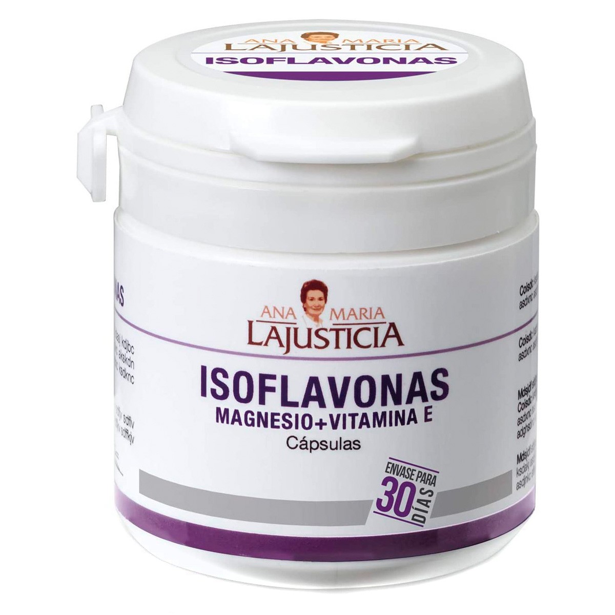 Imagen de Ana Maria Lajusticia Isoflavonas con Magnesio y Vitamina E 30 Cápsulas