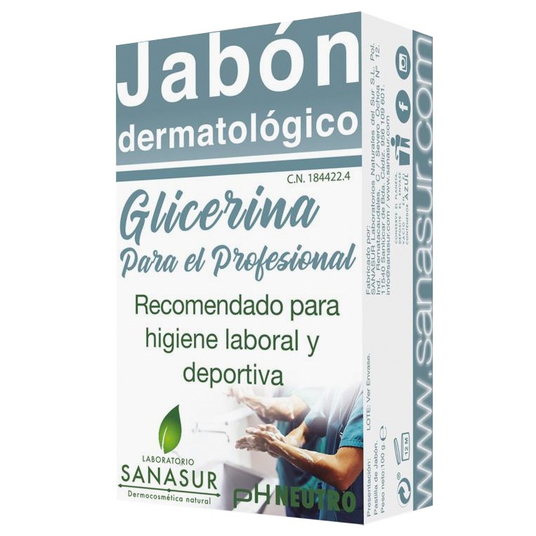 Imagen de Sanasur jabón glicerina para el prof100