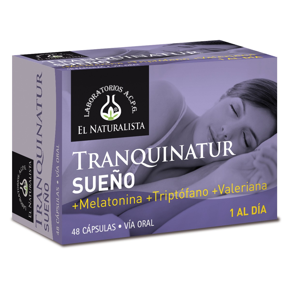 Imagen de El Naturalista Tranquinatur sueño 48 cápsulas