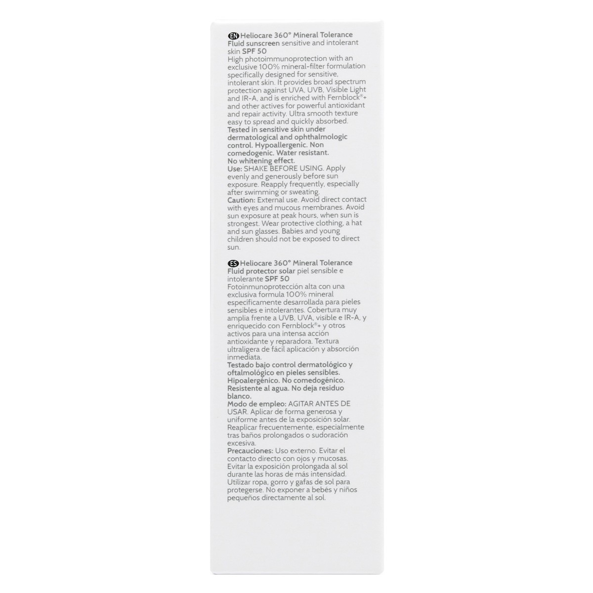 Imagen de Heliocare 360º mineral toleran fluid 50ml