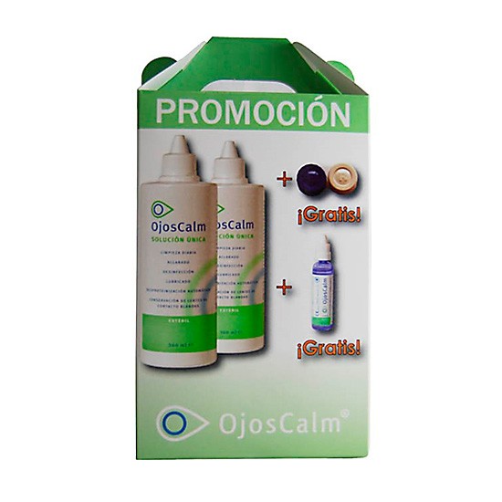 Imagen de Ojoscalm unica pack 2x360+60+portalentes