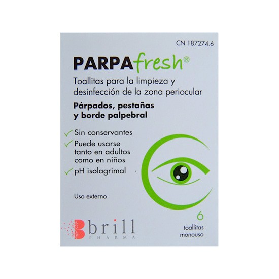 Imagen de Parpafresh 6 toallitas