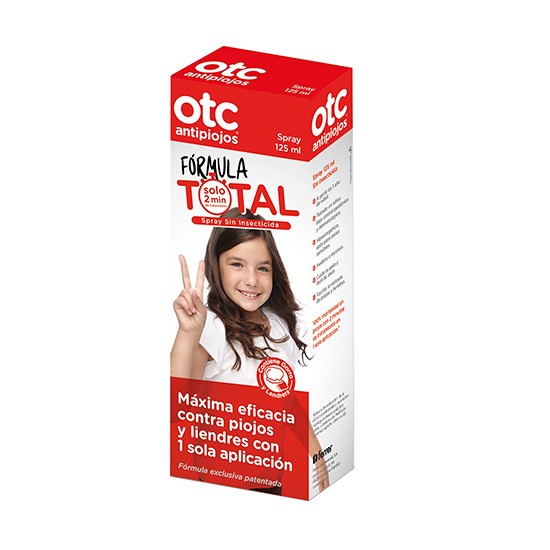Imagen de Otc antipiojos formula total spray 125ml