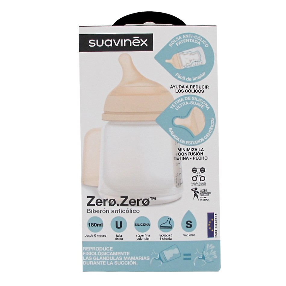 Imagen de Suavinex biberón anticólico mixta 180ml