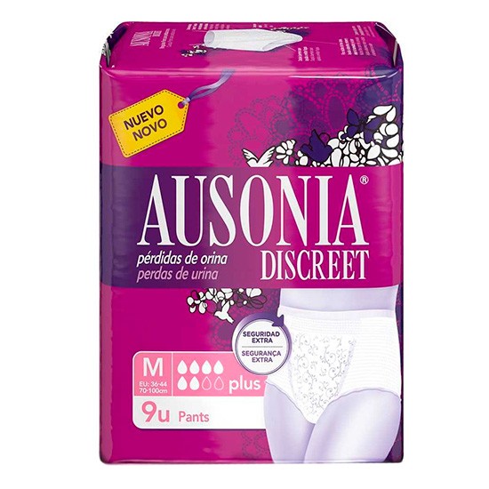 Imagen de Ausonia discreet pants plus t/g 8 uds