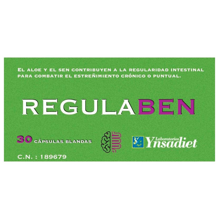 Imagen de Ynsadiet Regulaben 30 cápsulas