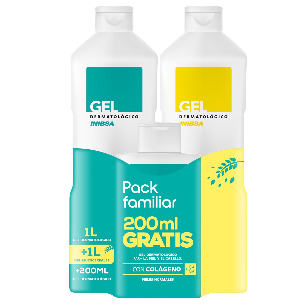 Imagen de Inbsa gel dermatologico+multicereal