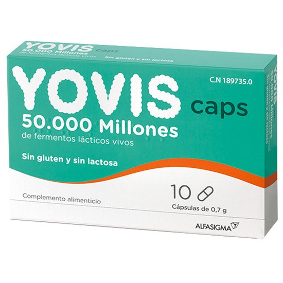 Imagen de Alfasigma yovis 10 capsulas