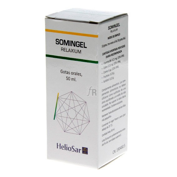Imagen de Heliosar somingel relaxium gotas 50 ml