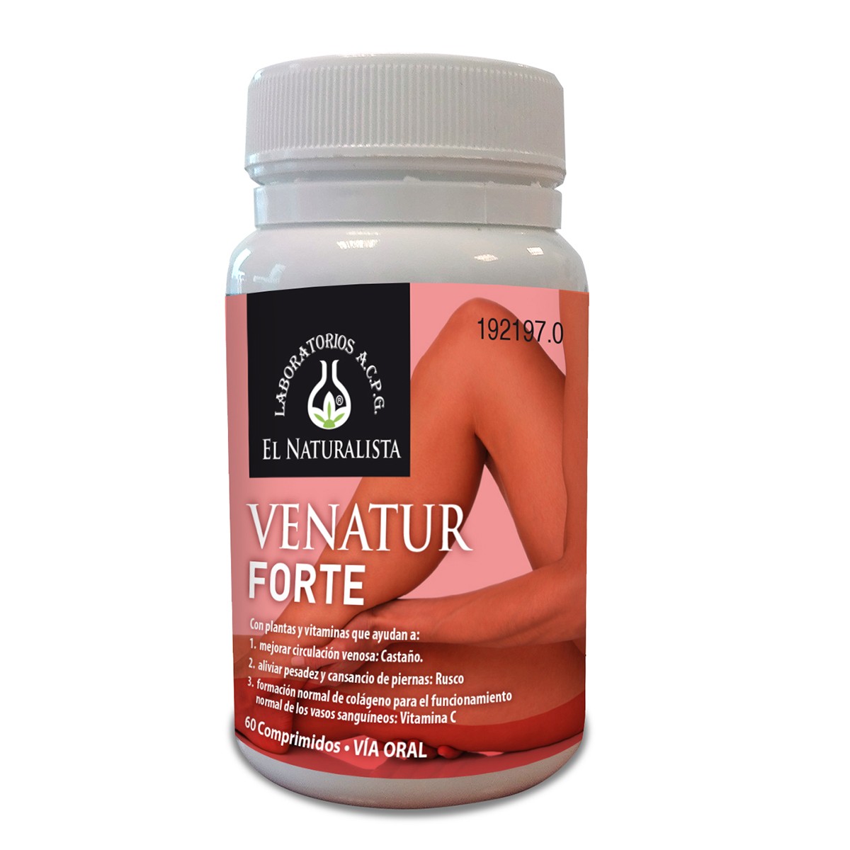 Imagen de El Naturalista Venatur forte 60 comprimidos