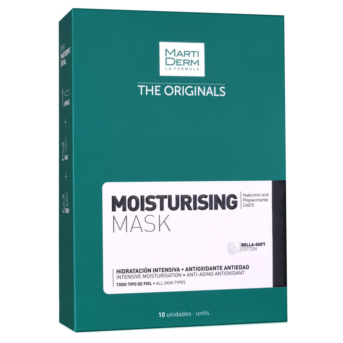 Imagen de MartiDerm The Originals Moisturising Mask 10 unidades