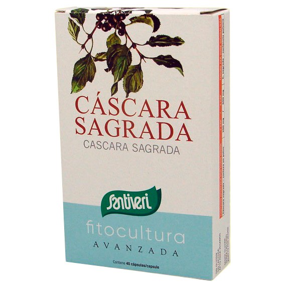 Imagen de Santiveri plantas fit cáscara sagrada 40 cápsulas