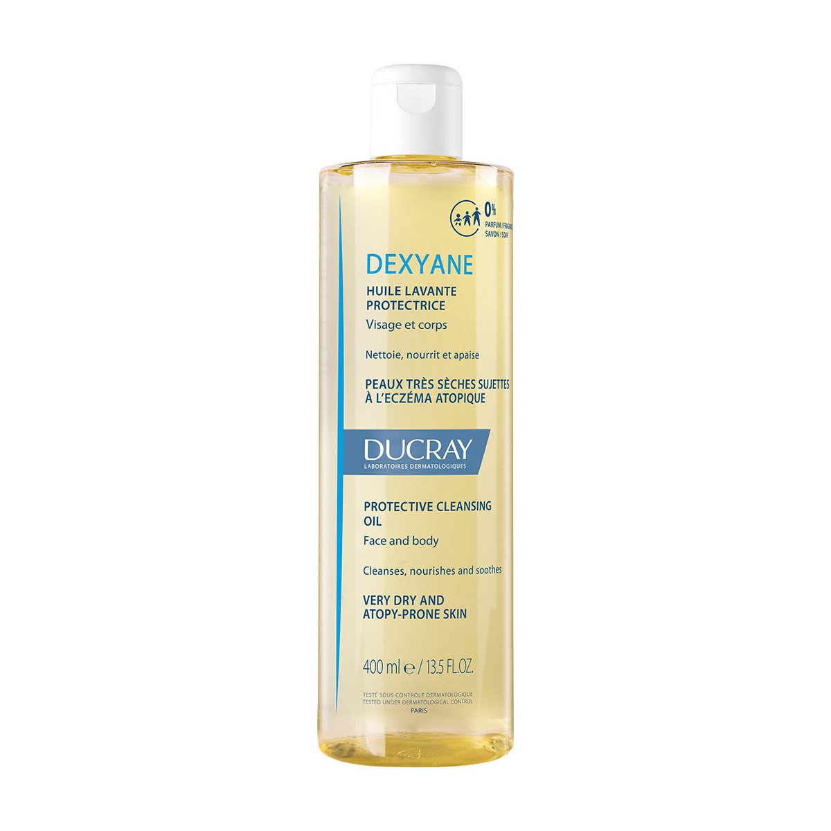 Imagen de Ducray Dexyane aceite limpiador protector 400 ml