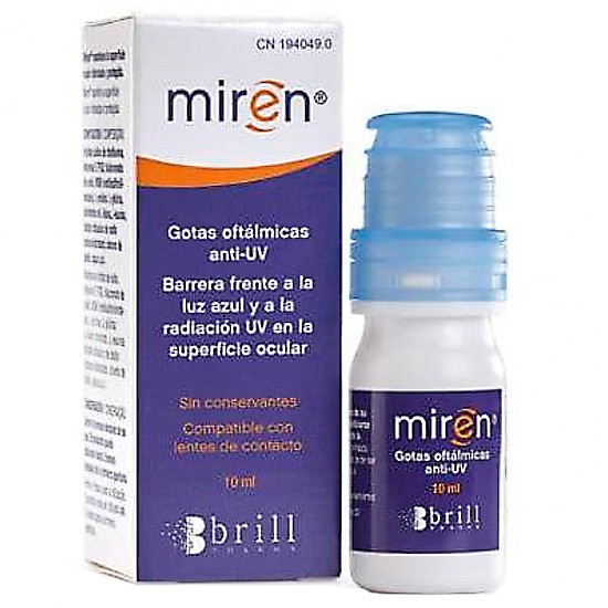 Imagen de Miren gotas oftalmicas anti-uv 10 ml