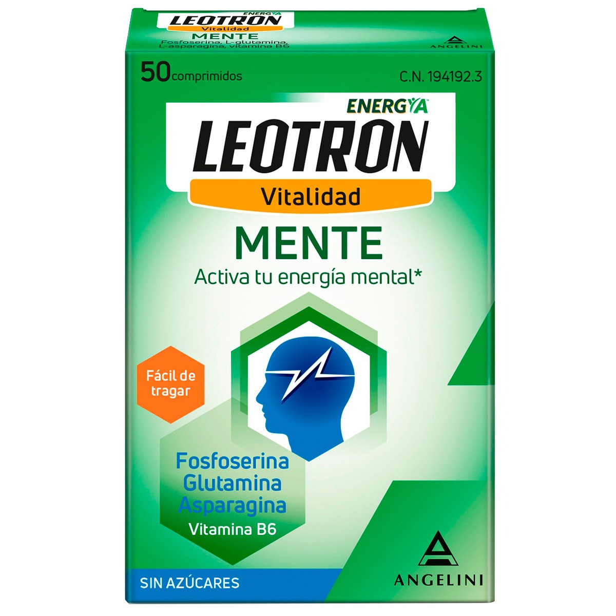 Imagen de Leotron mente 50 comprimidos