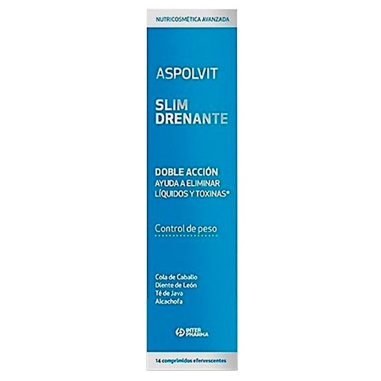 Imagen de Aspolvit slim drenante detox 60 cápsulas