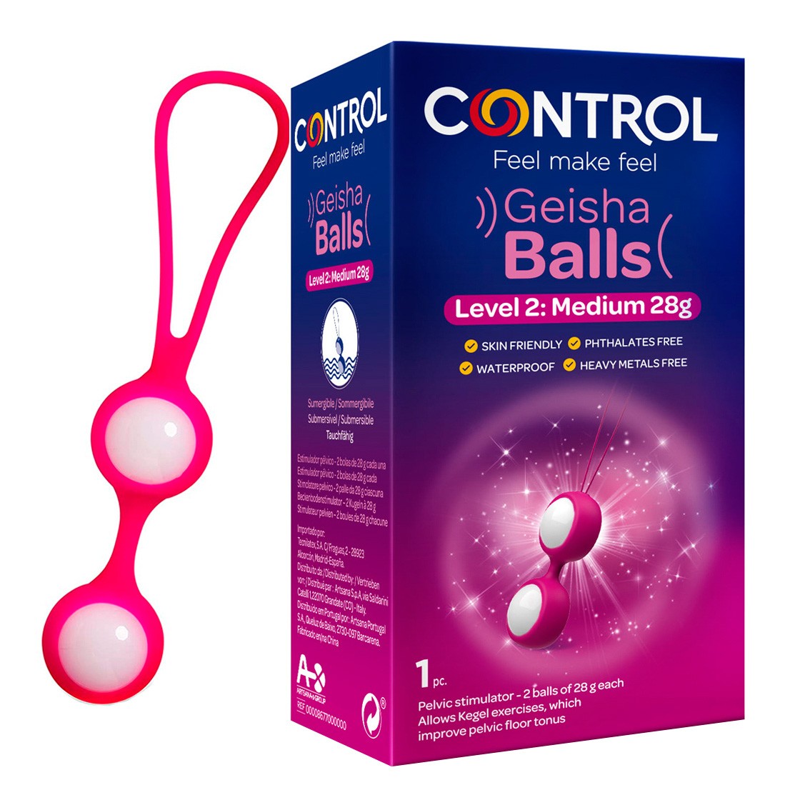 Imagen de Control Geisha Balls Estimulador femenino Nivel II 28g

