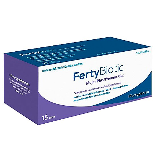 Imagen de Fertybiotic probiótico mujer 15 sticks
