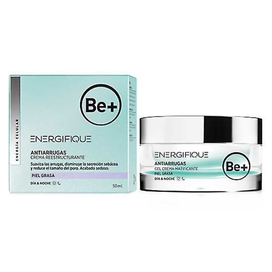 Imagen de Be+  energif crema antiarrugas piel grasa 50ml