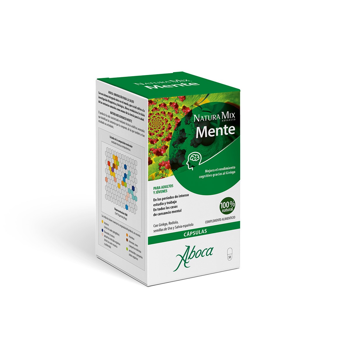 Imagen de Aboca naturamix Advance mente 50 cápsulas