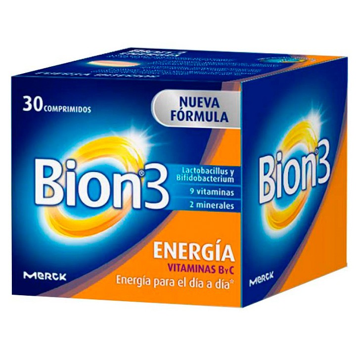 Imagen de Bion 3 energía 30 comprimidos
