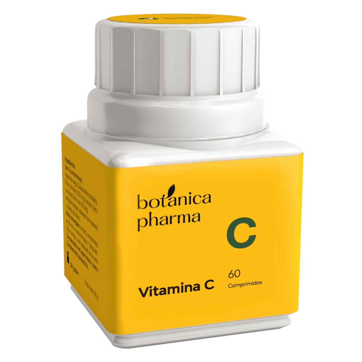 Imagen de BotánicaPharma vitamina c esterificada 850mg 60u