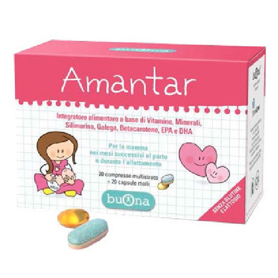 Imagen de Buona amantar 20 comprimidos + 20 cápsulas blandas