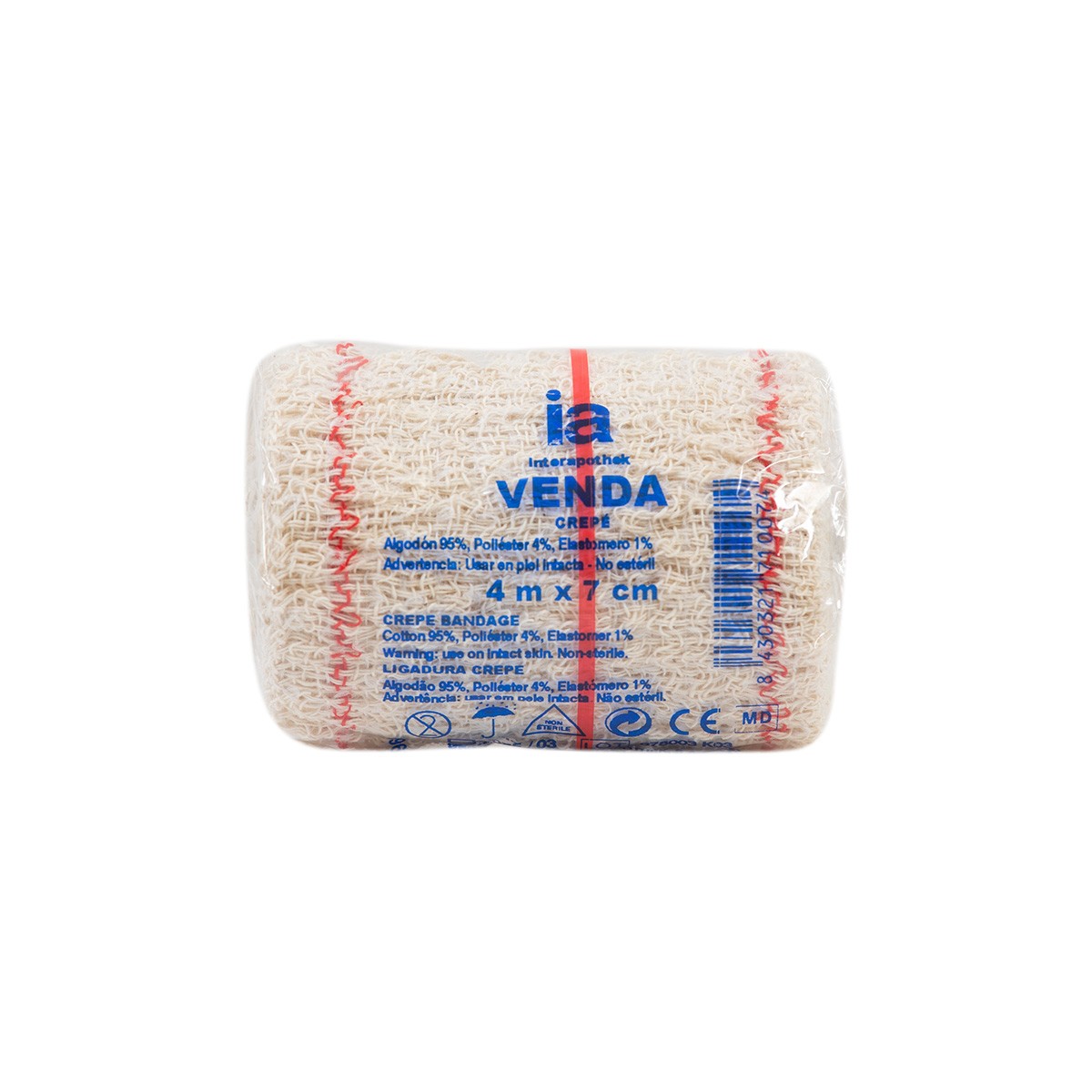 Imagen de Interapothek venda crepé 4x7cm