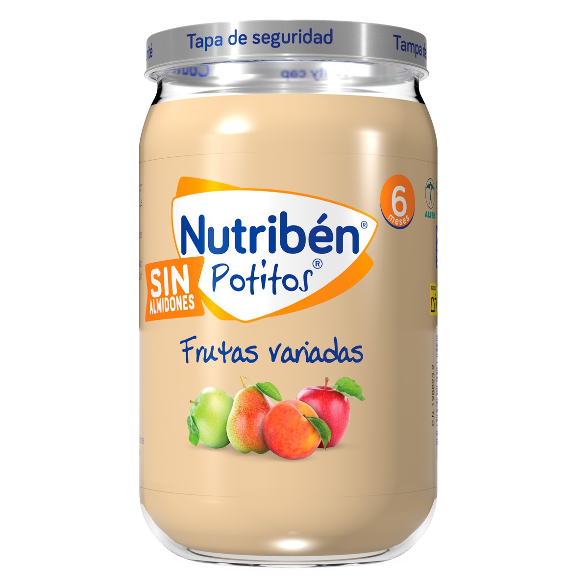 Imagen de Nutribén Potitos frutas variadas 235g