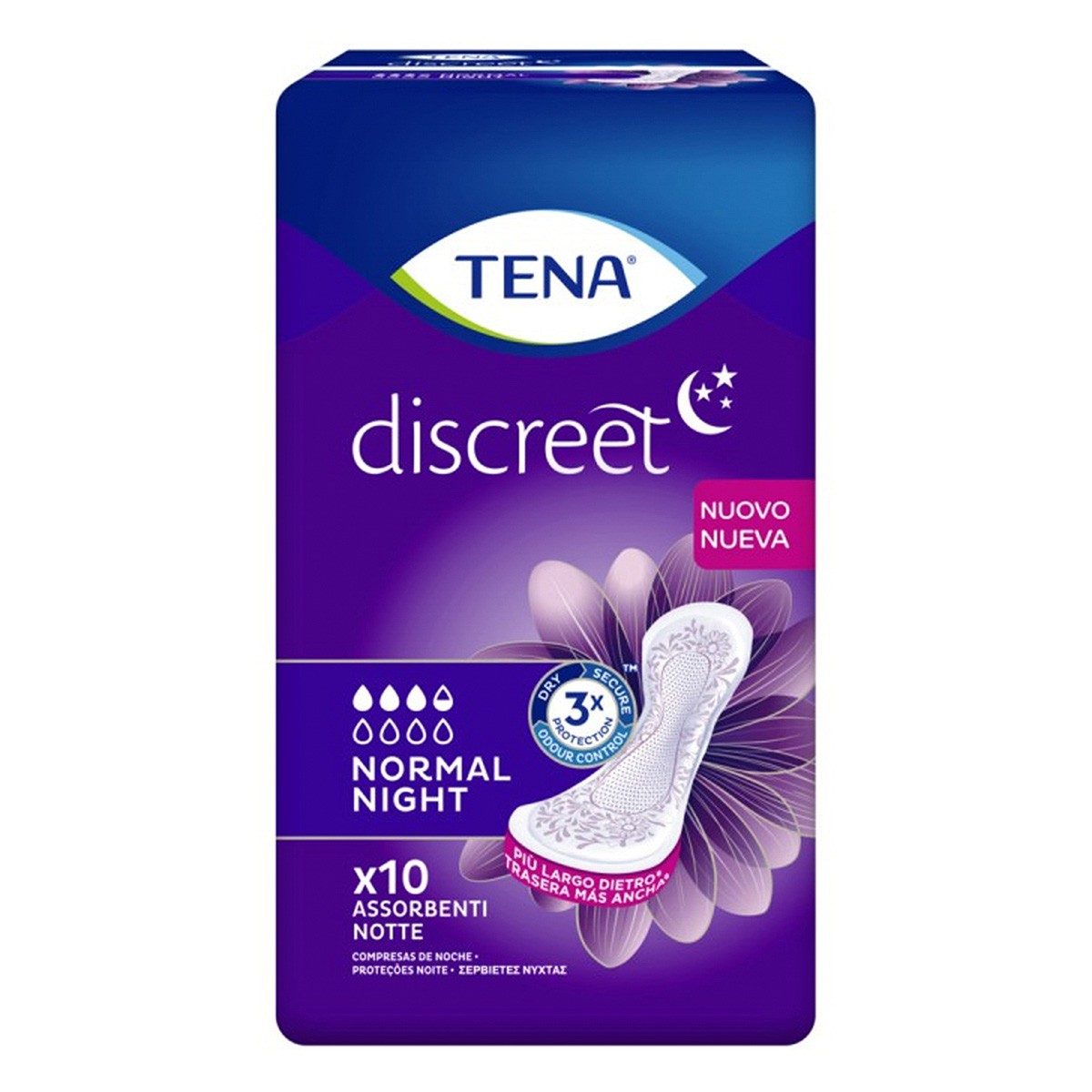 Imagen de Tena discreet normal night 10 und