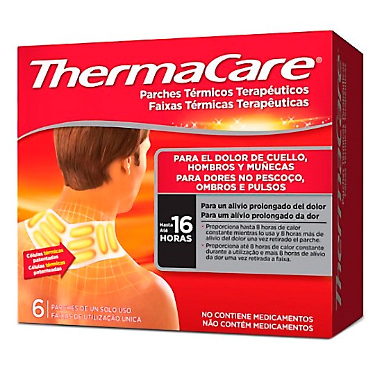 Imagen de Thermacare Parches Térmicos Cuello/Hombro 6u