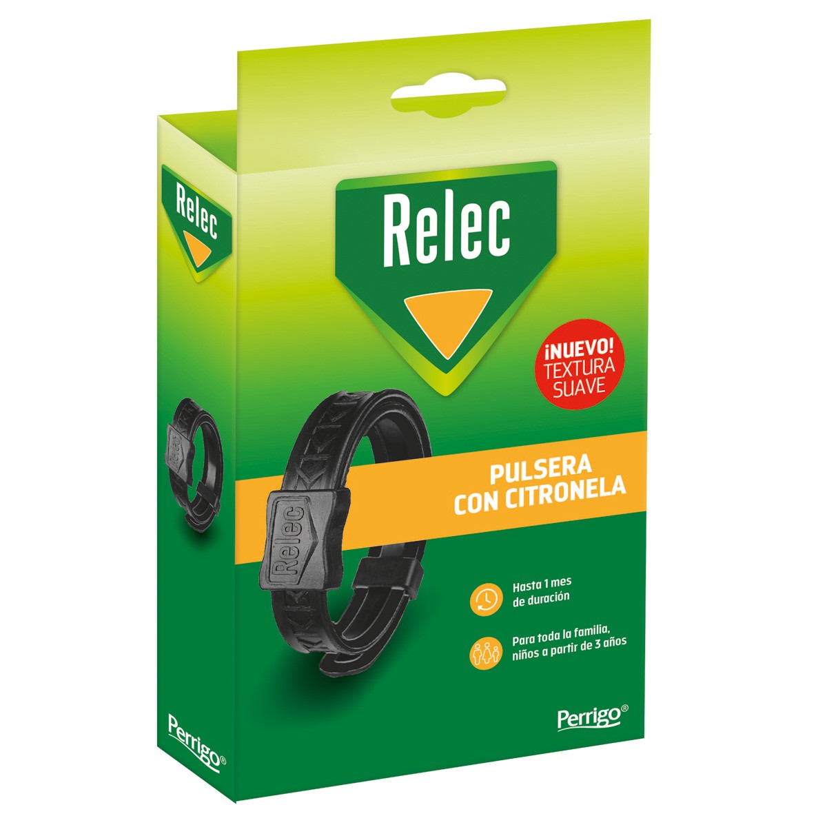 Imagen de Relec pulsera familia color negro