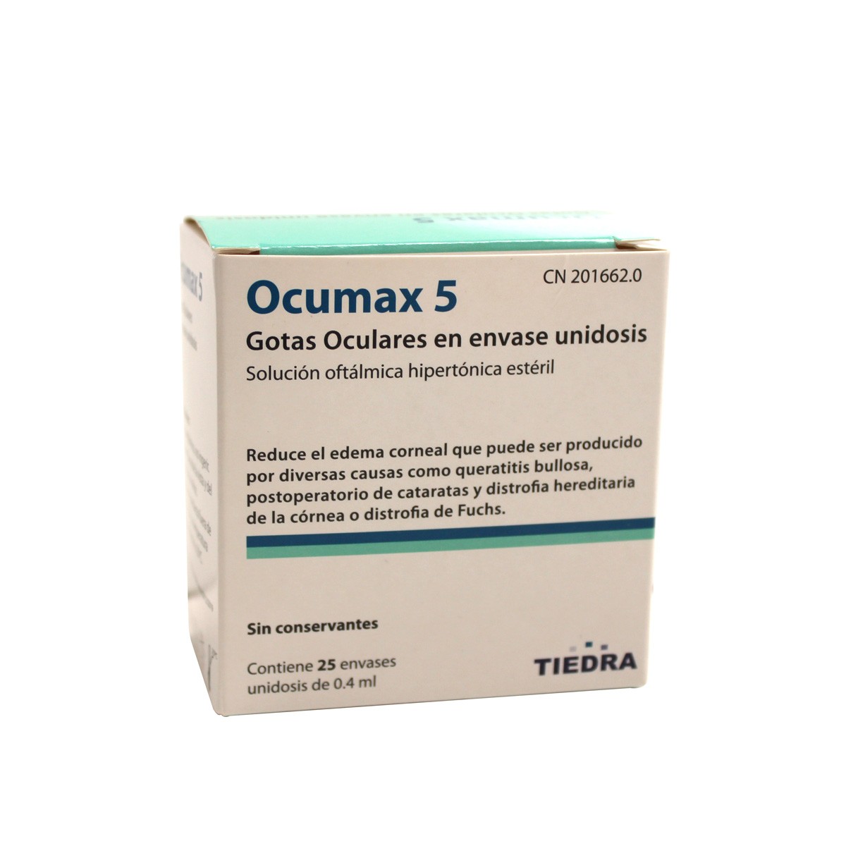 Imagen de Ocumax 5 25 ampollas