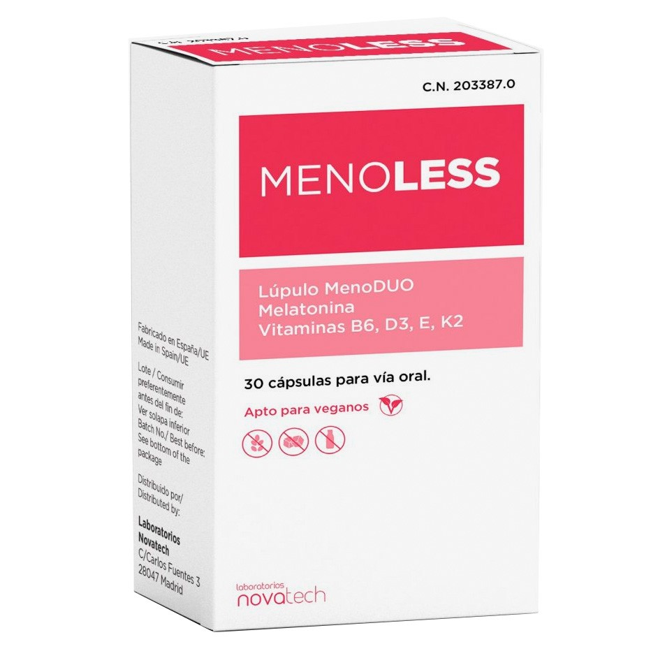 Imagen de Novatech menoless 30 cápsulas
