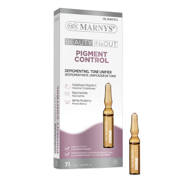 Imagen de Marnys ampollas pigment control 7u