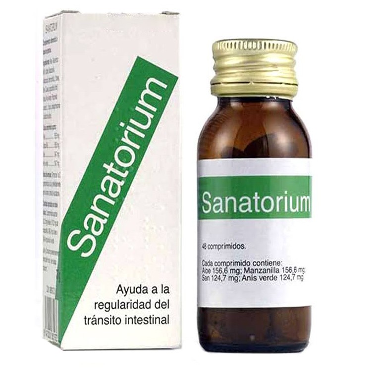Imagen de Santiveri Sanatorium laxante 48 comprimidos