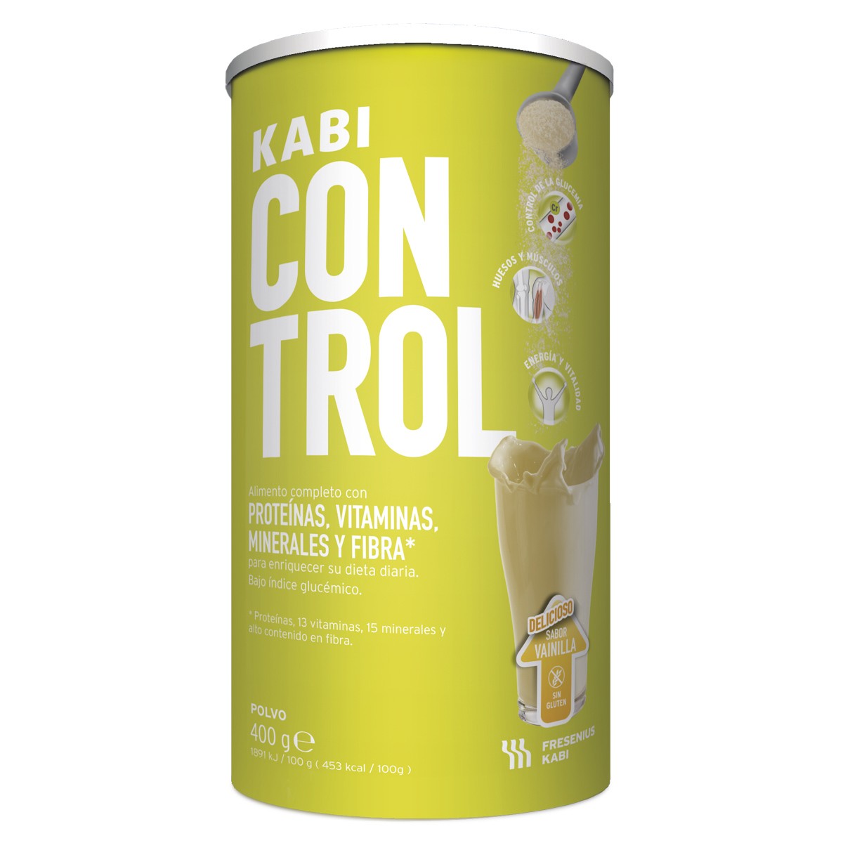 Imagen de Kabi control vainilla bote 400 gr 
