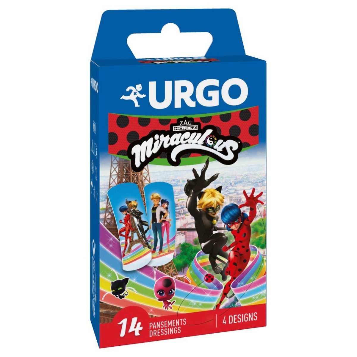 Imagen de Urgo Miraculous apósitos infantiles 18u