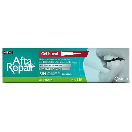 Imagen de Afta Repair gel con sabor a menta 15ml