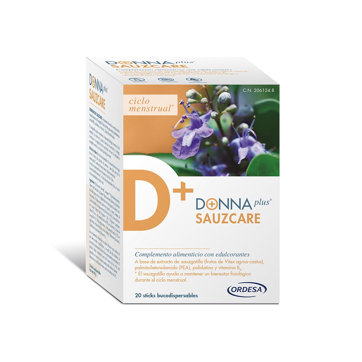 Imagen de Donna plus sauzcare 20 sticks